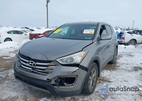 2014 Hyundai Santa Fe Sport 2.4L from USA, damaged, VIN 5XYZT3LB4EG151065